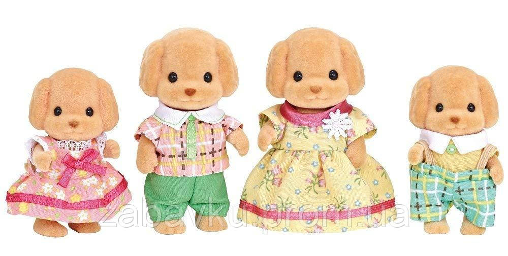 Сильваінан фемелі сім´я Пуделів Calico Critters Toy Poodle Family