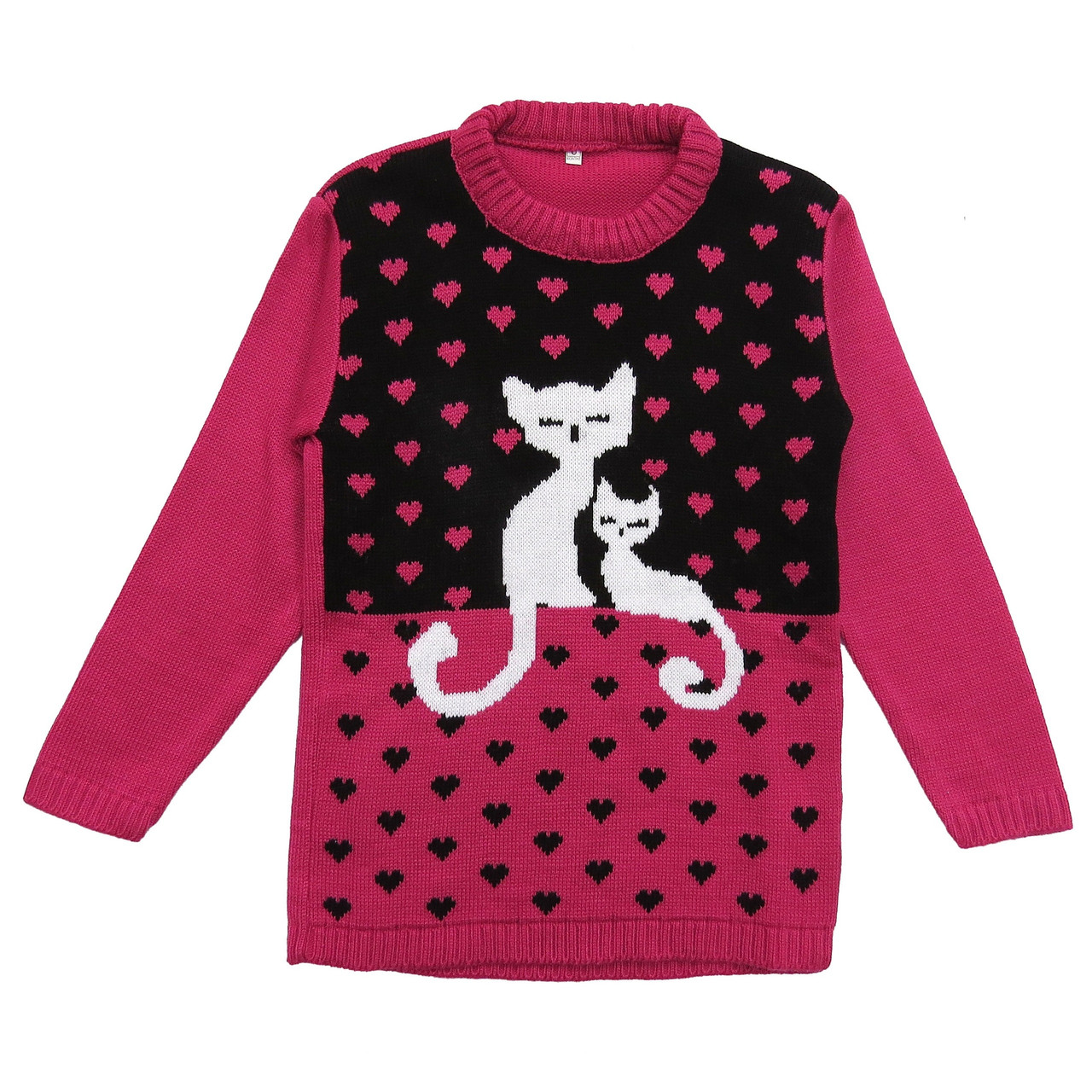 Светр "Коти" для дівчинки. 6 років, фото 1