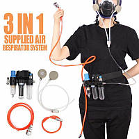 Заміна 3M фільтрів — Система дихання від компресора для 3M6002 3M7502 3M6800 масок