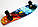 Penny Board Nickel 27" "Fire and Ice". Матові колеса, фото 6