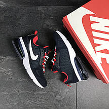 Чоловічі весняні кросівки Nike,темно сині з білим, фото 2