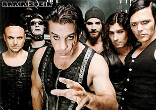Плакат А3 Rammstein 14