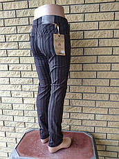 Брюки унисекс с высокой посадкой брендовые стрейчевые, есть большие размеры, RESALSA, Турция, фото 4