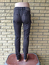 Брюки унисекс с высокой посадкой брендовые стрейчевые, есть большие размеры, RESALSA, Турция, фото 5