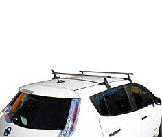 Багажник на дах Nissan Leaf модельний алюмінієві поперечки 120 см Camel Aero