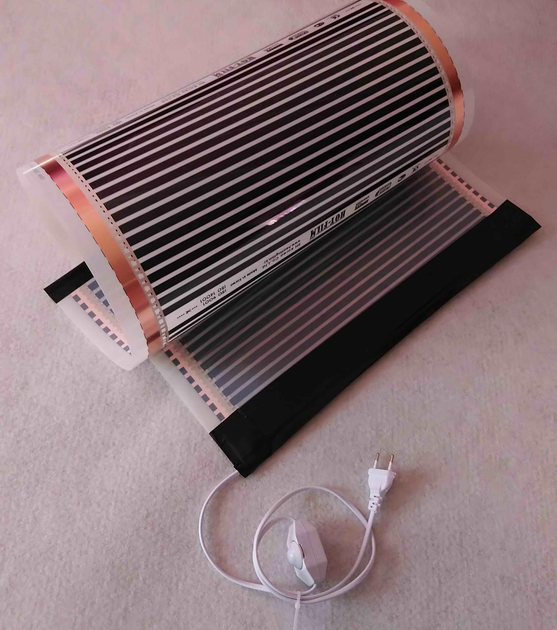 Килимок для обігрівання 100х600 (підігрівання для тварин і птахів, підігрівання для ємностей, бочок, каністр) 1200 Вт, фото 1