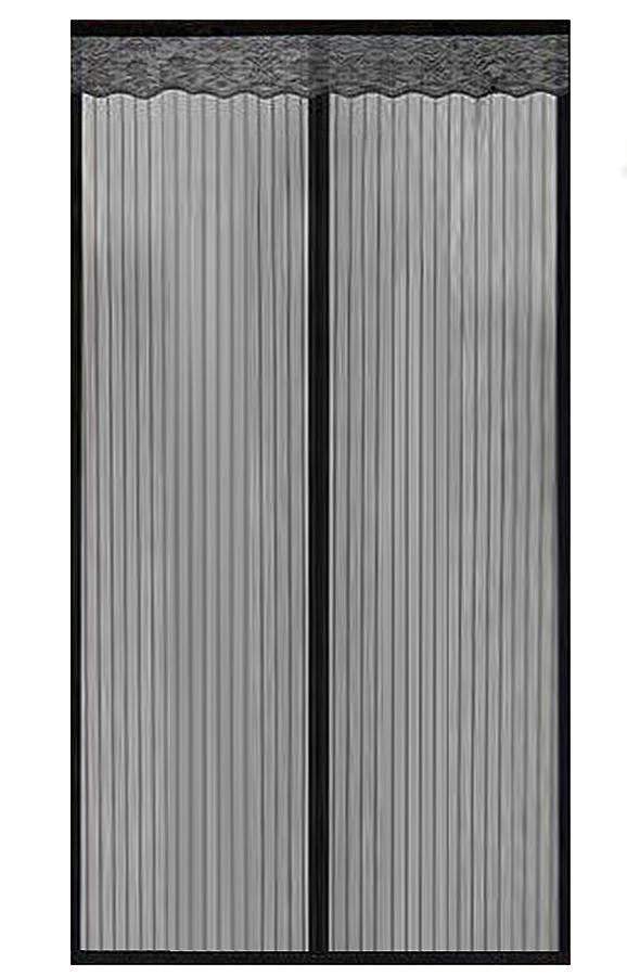 Москітна шторка на двері, москітна сітка 210х100 см