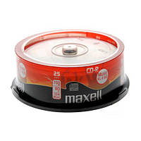 Диски CD-R Audio Maxell 25 cake