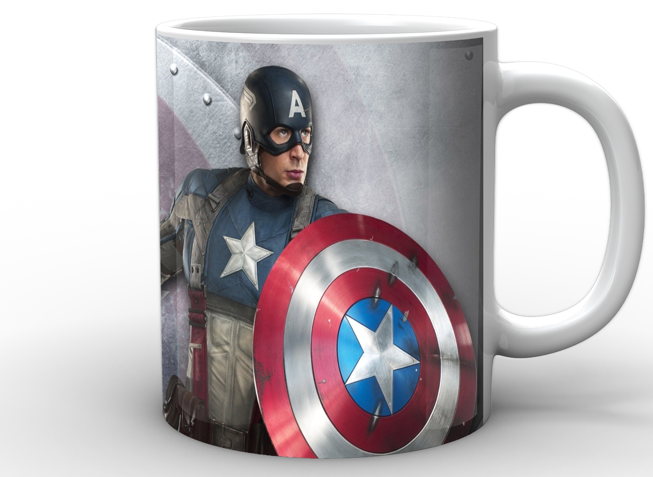 Кружка GeekLand Капітан Америка Captain America Стів Роджерс CA.02.010, фото 1