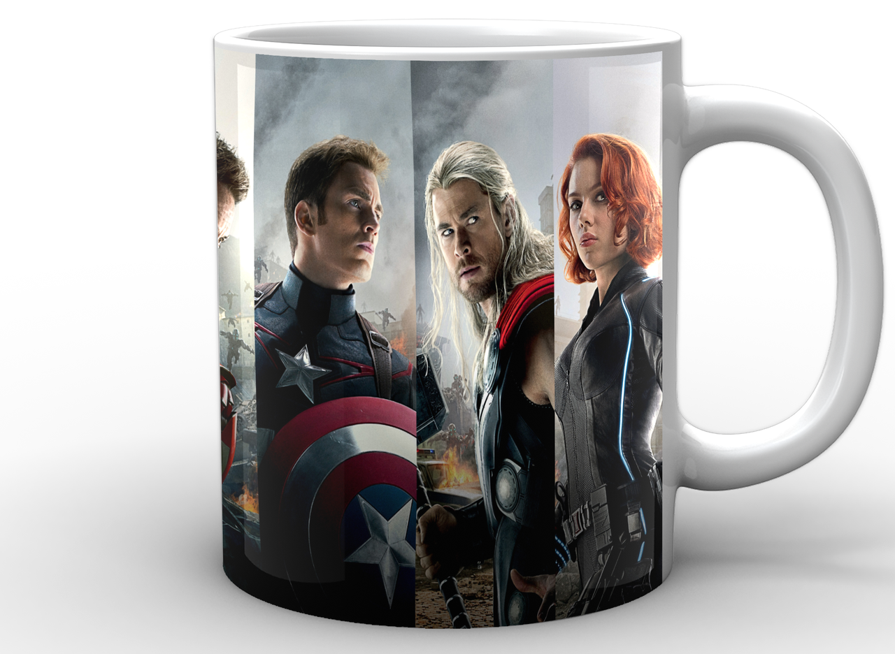 Кухоль GeekLand Капітан Америка Captain America Марвел CA.02.002.023, фото 1