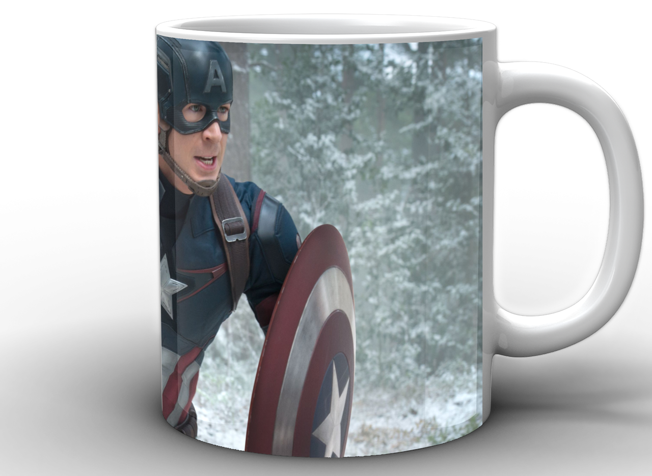 Кухоль GeekLand Капітан Америка Captain America Стів Роджерс CA.02.008, фото 1