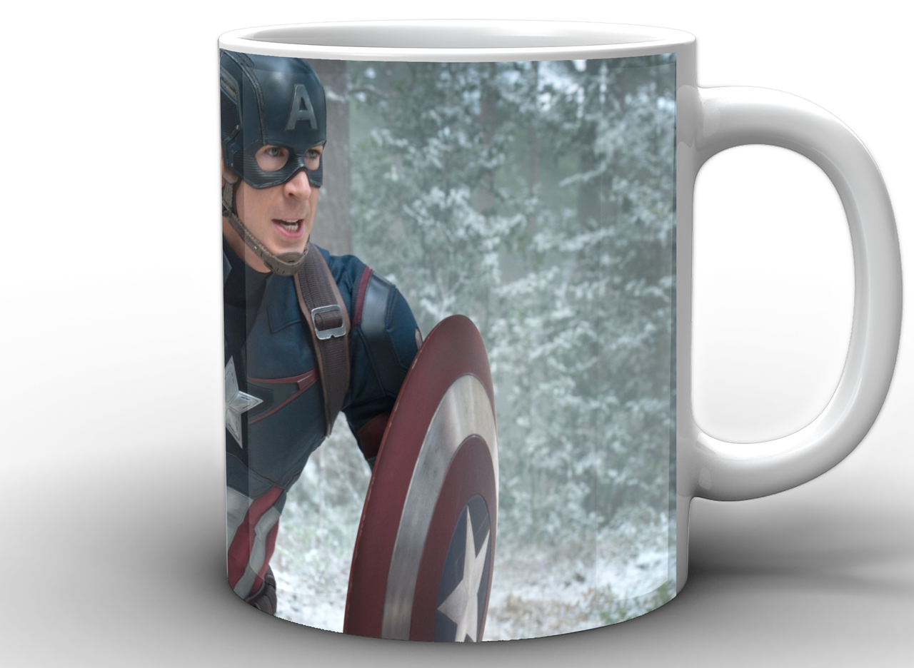 Кухоль GeekLand Капітан Америка Captain America Стів Роджерс CA.02.008