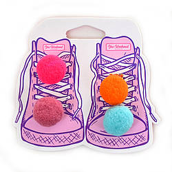 Набір аксесуарів для шнурків YES "Пухнастий"