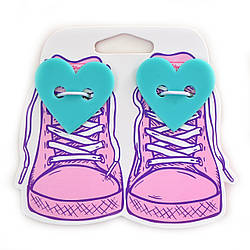 Набір аксесуарів для шнурків YES "Heart"