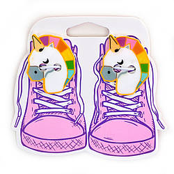 Набір аксесуарів для шнурків YES "Unicorn"