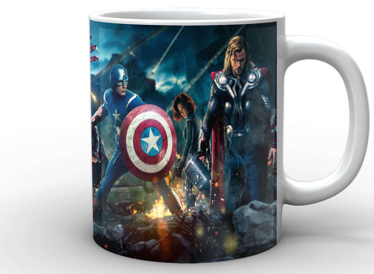 Кухоль GeekLand Капітан Америка Captain America Громадянська Війна CA.02.013, фото 1
