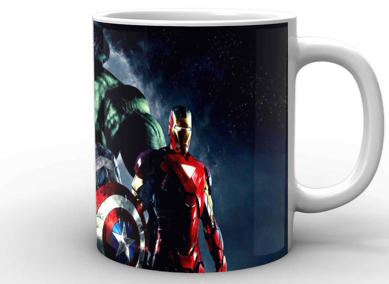 Кухоль GeekLand Капітан Америка Captain America Месники CA.02.019, фото 1