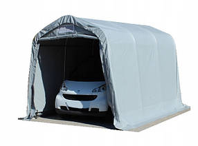 Павільйон гаражний 2,4x3,6 м ПВХ 550 г/м2 (Сірий)
