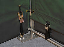 Павільйон гаражний 3,3x6 м ПВХ 550 г/м2 (Зелений), фото 5