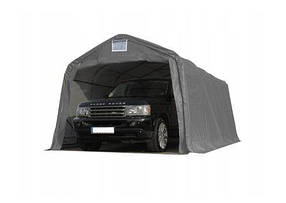 Павільйон гаражний 3,3x6 м ПВХ 550 г/м2 (Сірий)