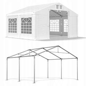 Весільний павільйон, торговий, гаражний 4x4 м ПВХ 560 г/м2