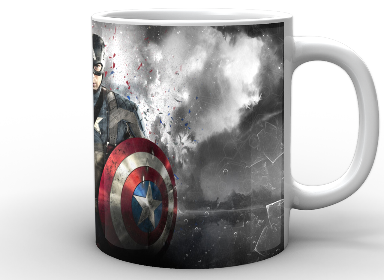 Кружка GeekLand Капітан Америка Captain America Стів Роджерс CA.02.007, фото 1