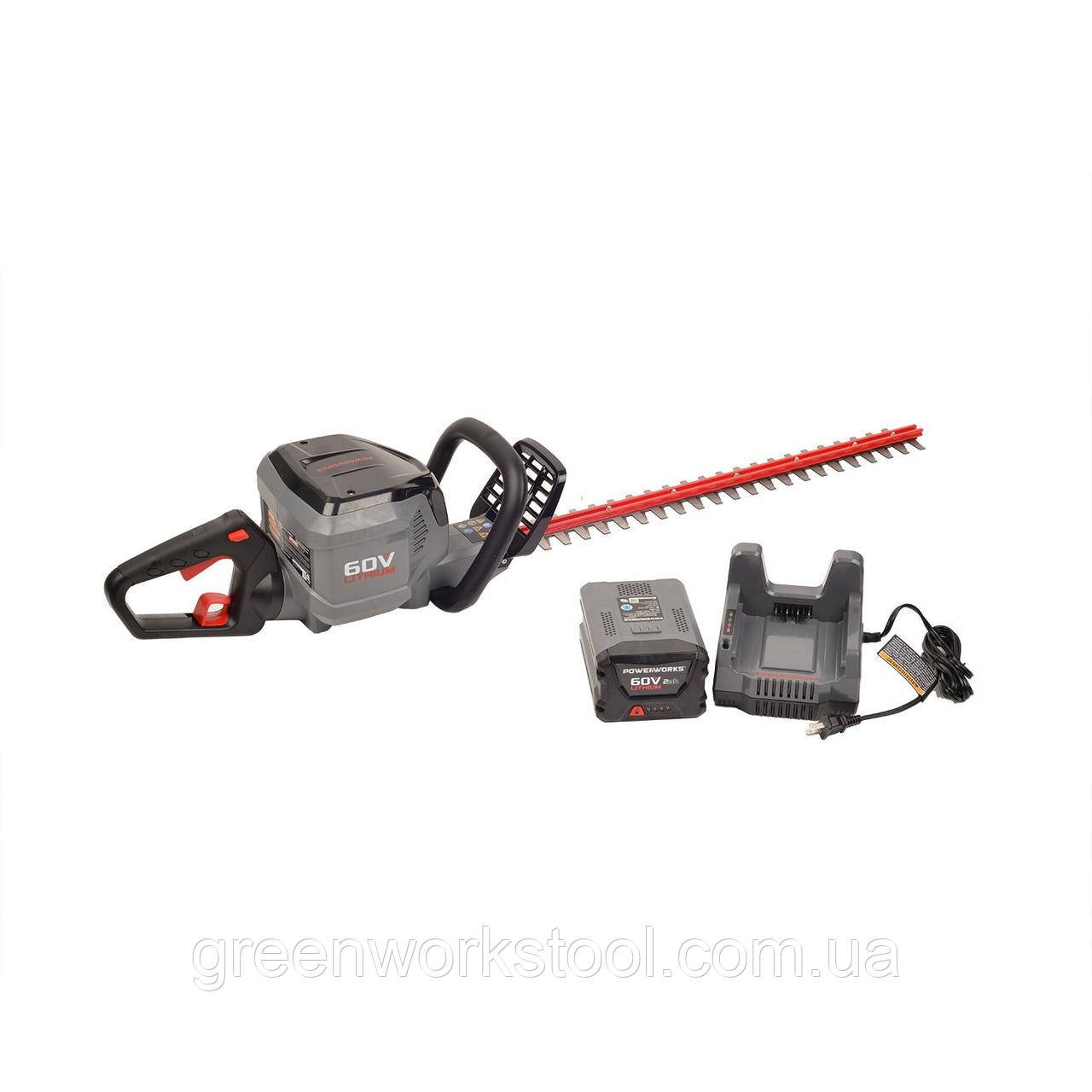 グランドホールセール Аккумуляторный кусторез(триммер) POWERWORKS 60V HT60B211PW в バーベキュー・調理用品