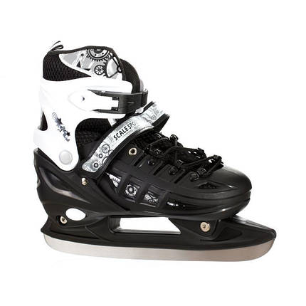 Коньки раздвижные Scale Sport Black размер 29-33, фото 1