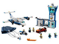 Конструктор лего ситі Повітряна поліція авіабаза 60210 Lego City 60210 Sky Police Air Base