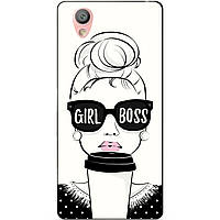 Силіконовий чохол для Sony L1 G3312 з малюнком Girl Boss