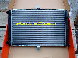 Радіатор Daewoo Sens, деу сенс (без кондиціонера) виробництво Дорожня карта, Харків