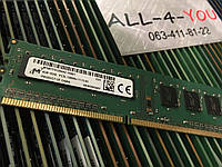 Оперативна пам`ять MICRON DDR3 4GB 1.35V PC3 12800U 1600mHz Intel/AMD