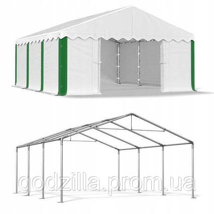 Весільний павільйон, торговий, гаражний 4x6 м PE 240 г/м2