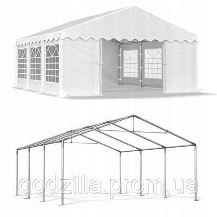Весільний павільйон, торговий, гаражний 5x6 м PE 240 г/м2