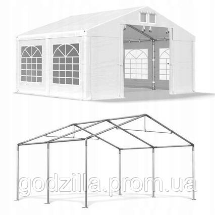 Весільний павільйон, торговий, гаражний 4x4 м ПВХ 560 г/м2