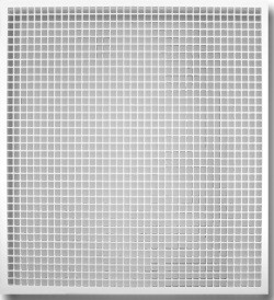 Вентиляційна решітка 600/600 мм (580/580 мм) з пружинним кріпленням ABS пластик