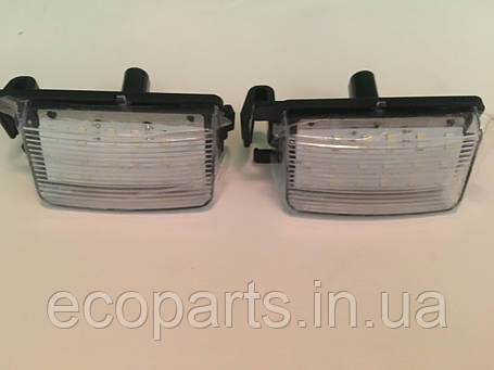 Ліхтар підсвічування заднього номера Nisssan Leaf (LED) комплект із 2 шт, фото 2
