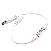 Димер mini 12A 144W 12 V 3 кнопки для світлодіодної стрічки.