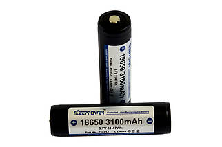 Акумулятор Keeppower 18650 3100mAh Li-ion, фото 3