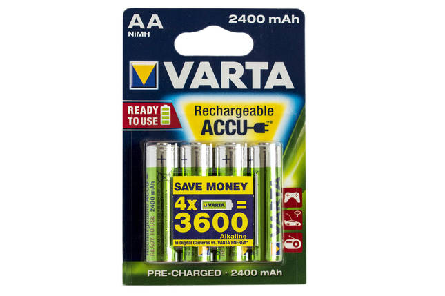 Аккумулятор Varta AA 2400mAh NiMh (4 шт.) Rechargeable Accu, фото 2