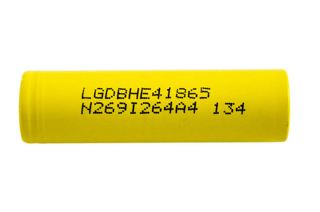Акумулятор високотоковый LG 18650 HE41865 2500mAh Li-ion Battery, фото 2
