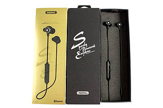 Bluetooth-навушники Remax RB-S7 Sporty Earphone, стерео гарнітура білі / чорні, фото 2
