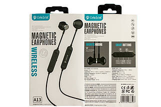 Bluetooth-навушники Celebrat A13 Wireless Magnetic Earphones, фото 2
