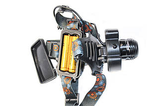 Налобний ліхтарик BL-2118-Т6+2СОВ 320000W, фото 2