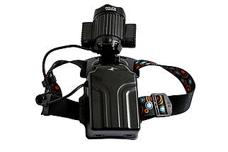 Налобний ліхтарик JR-6000-Т6+2СОВ, фото 3