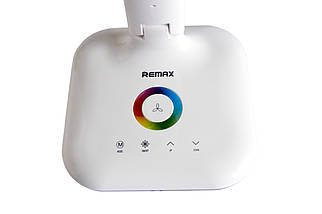 Настільна сенсорна LED лампа-трансформер Remax RL-E270 LCD + будильник + нічник, фото 3
