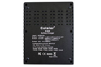 Універсальний зарядний пристрій Colaier C40 з функцією Power Bank, фото 2