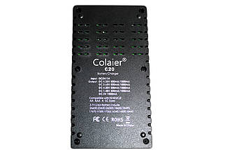 Універсальний зарядний пристрій Colaier C20 з функцією Power Bank, фото 3