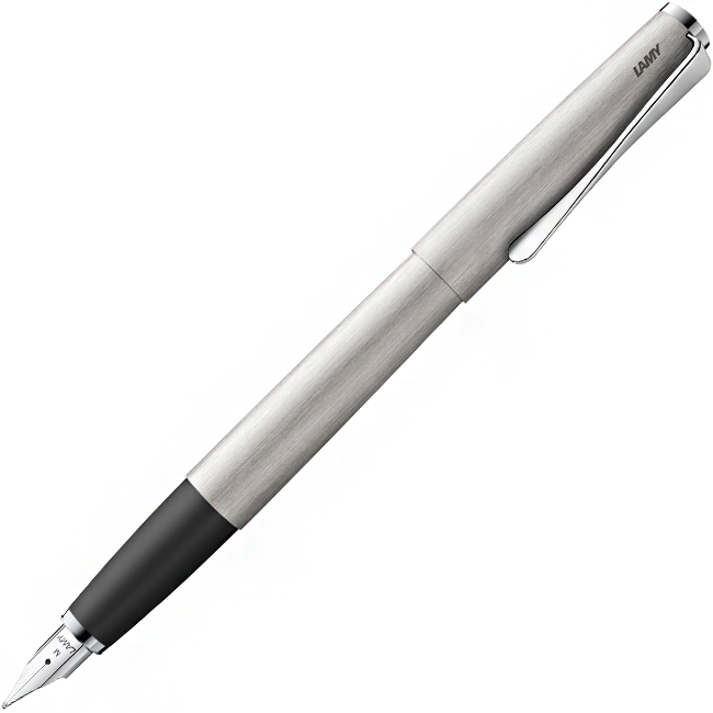 Ручка Чернильная Lamy Studio Матовий Хром F / чорнила T10 Сині (4014519277033)