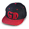 Бейсболка GD з прямим козирком, кепка блайзер, фото 2